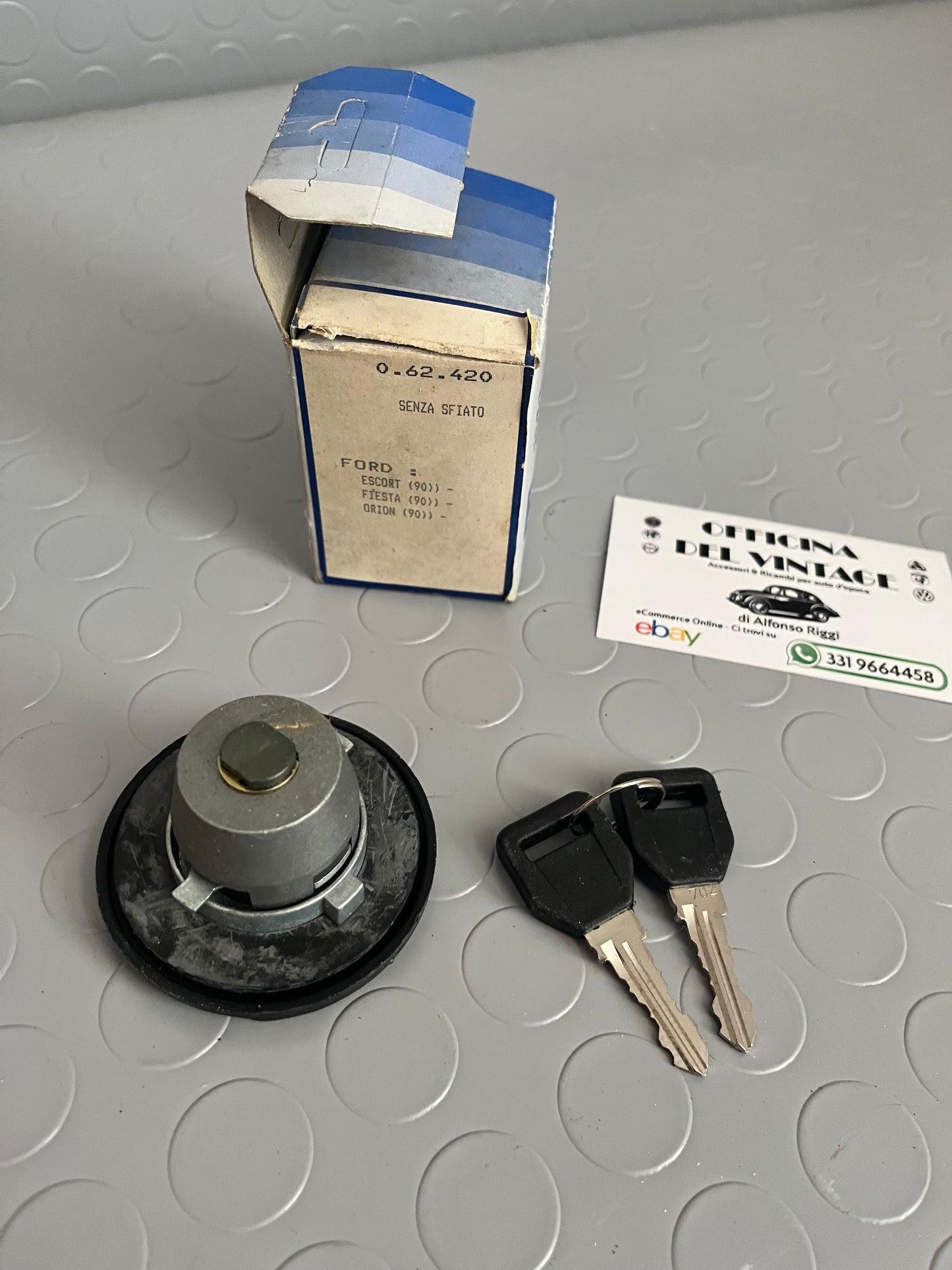 Tappo Serbatoio Carburante Con Chiave Ford Escort-Fiesta - Orion (1990)