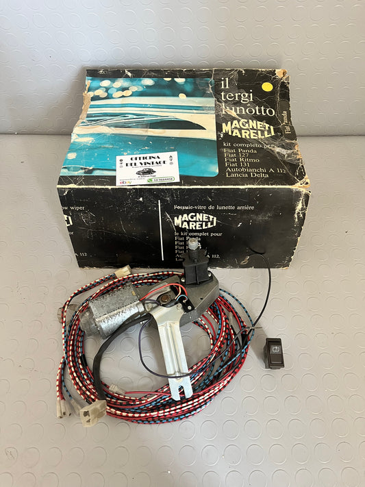 Tergilunotto Completo Di Impianto E Pulsante Marelli Fiat 127/Panda/A112/Delta