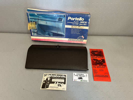 Portello Per Vano Cruscotto Originale FIAT UNO 89 - METALPLAST - Col. MARRONE