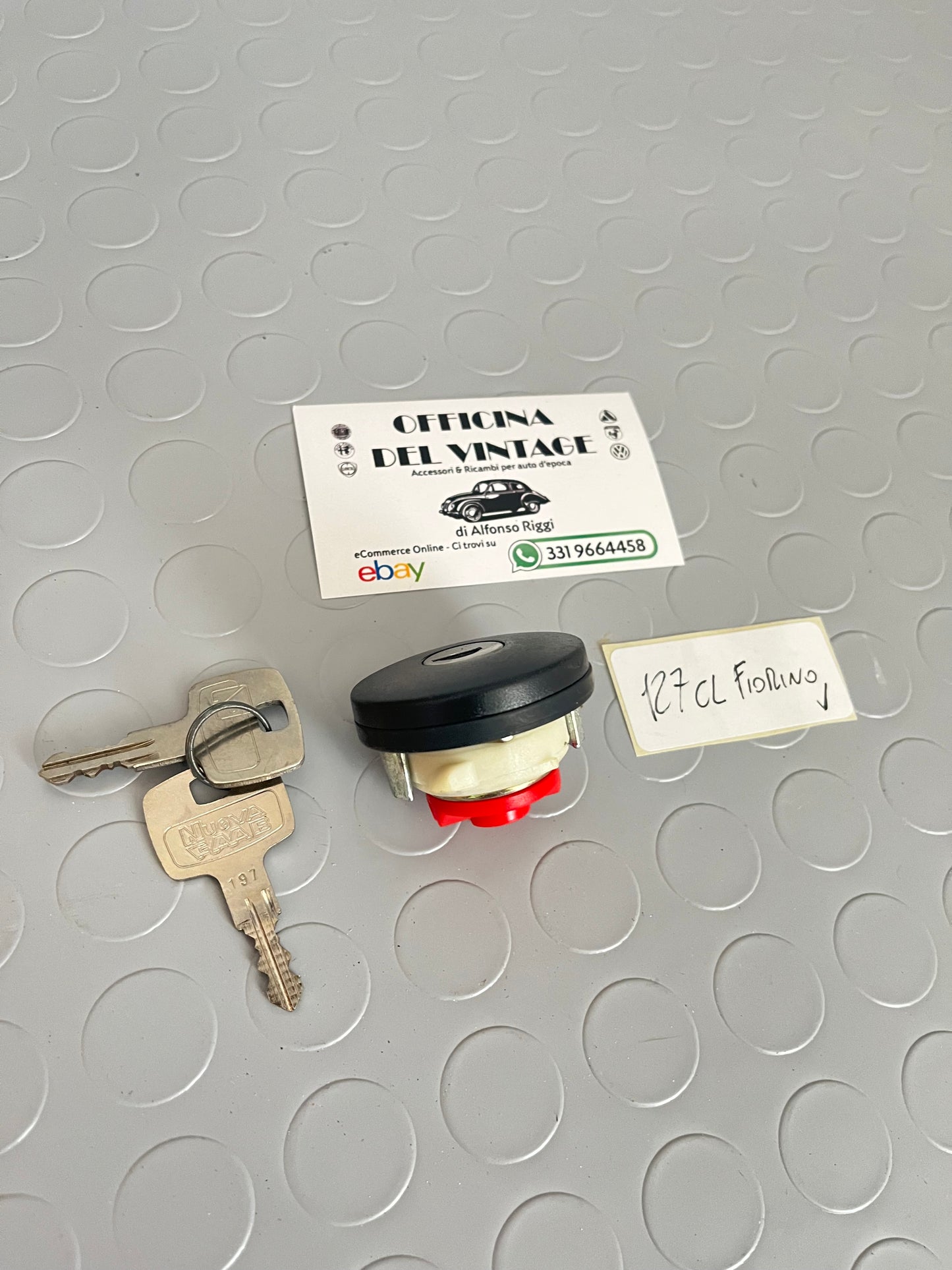 Tappo Serbatoio Carburante Con Chiavi FIAT 127 CL - FIORINO