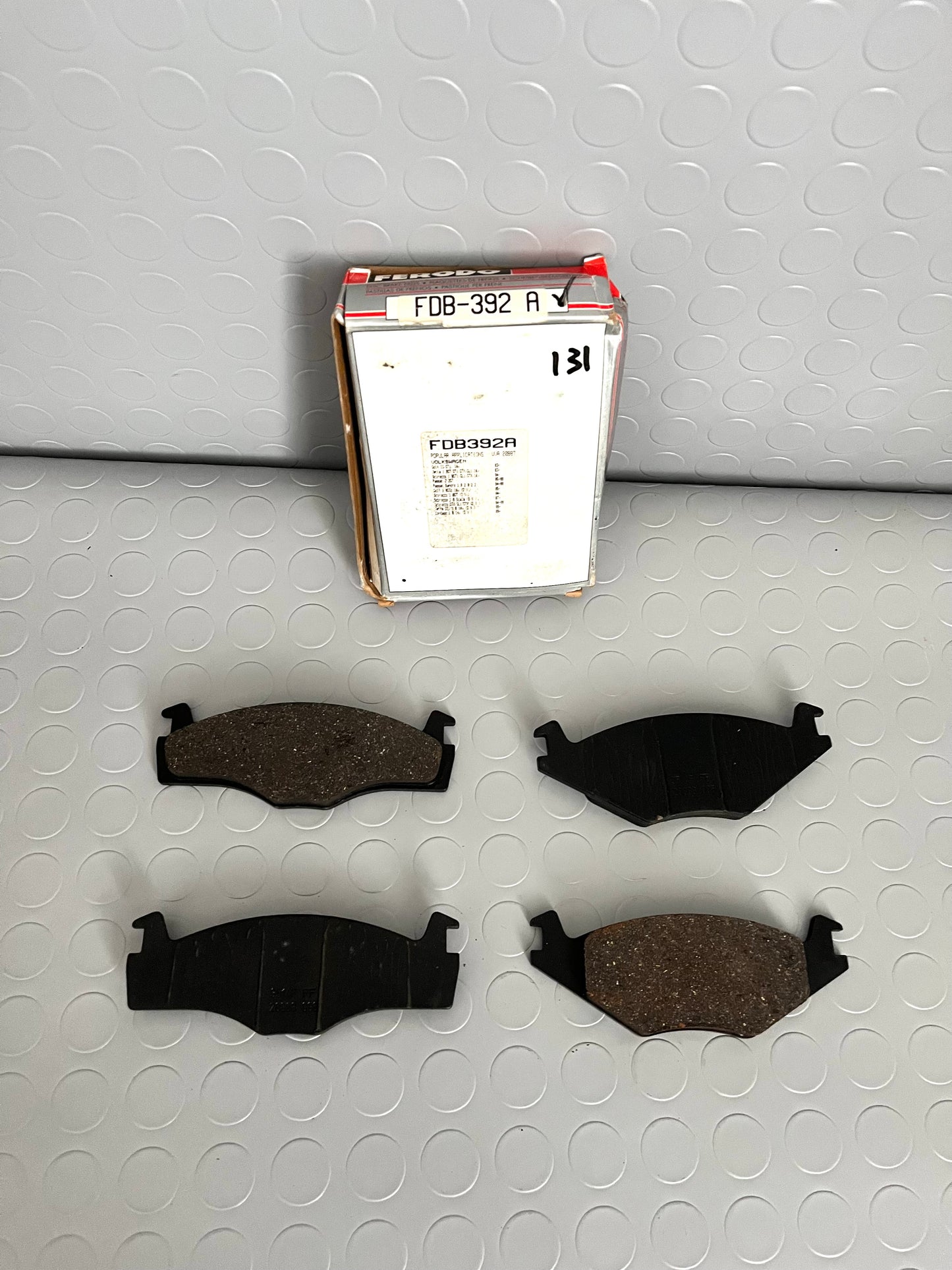 Set Pastiglie Freno FDB392A VW GOLF II GTI 1993 Jetta GT - SCIROCCO GT