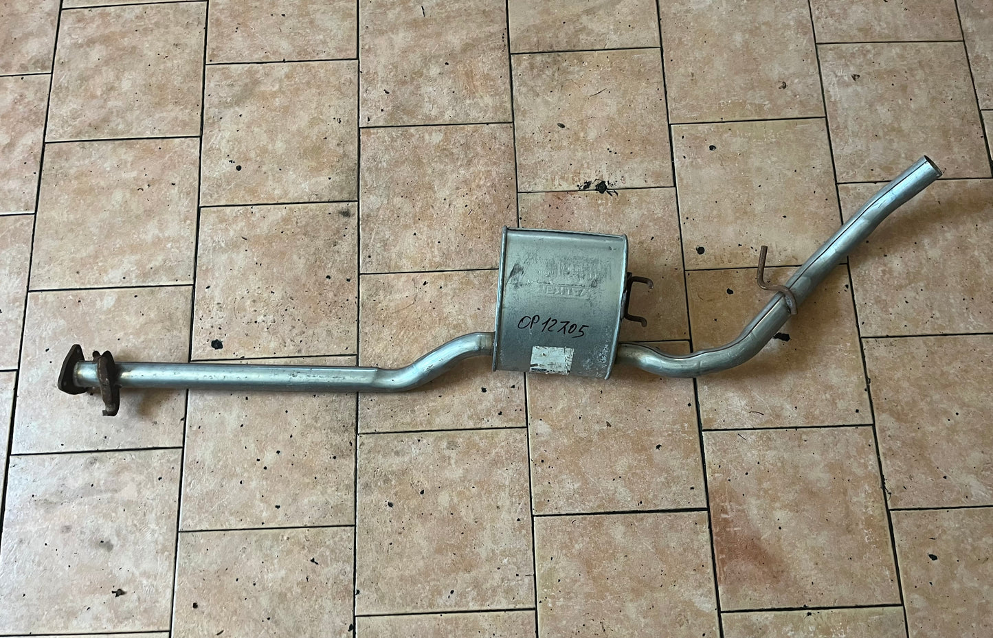 Marmitta Silenziatore Scarico OPEL CALIBRA 2.0 - WALKER OP12705