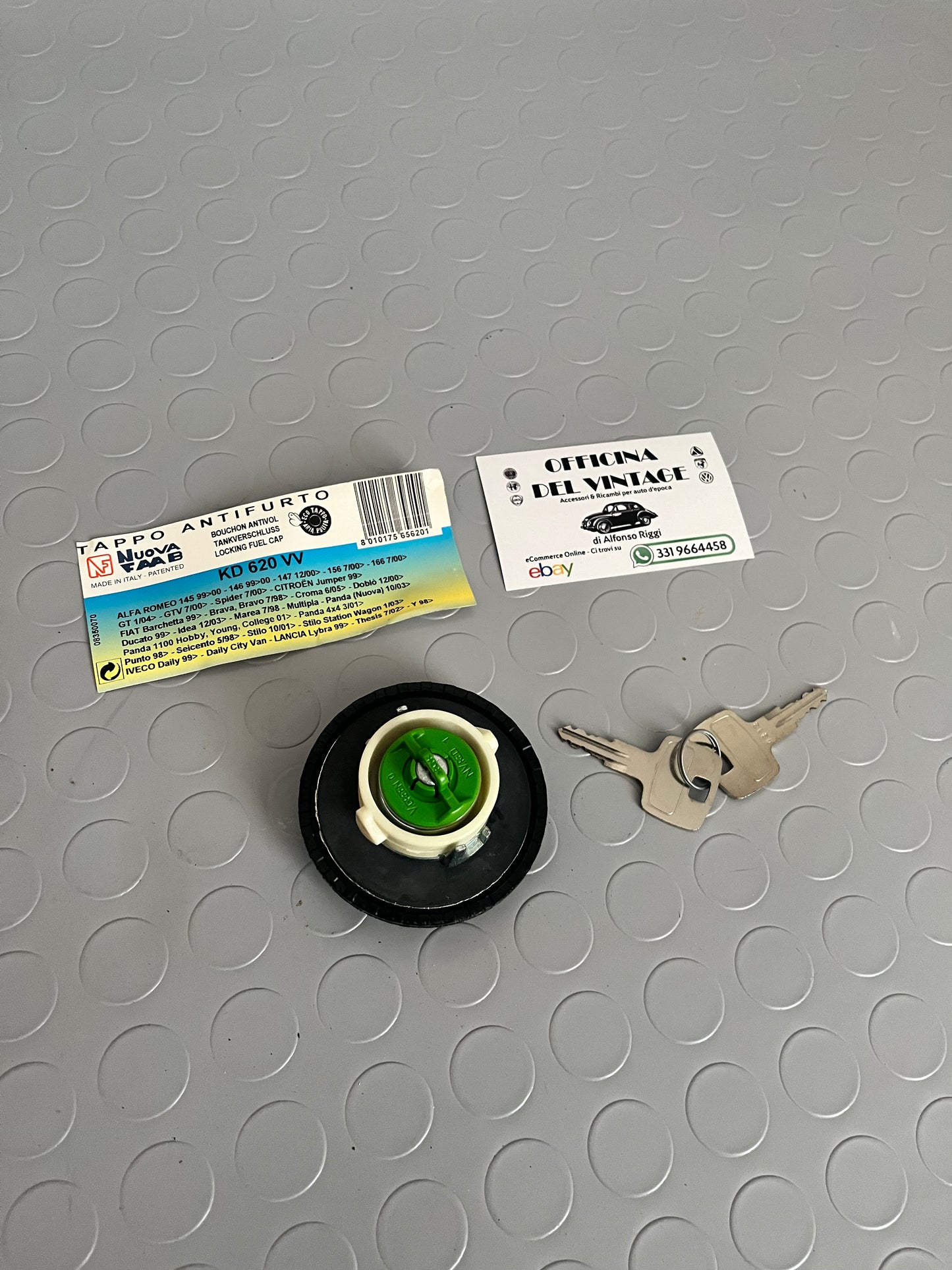 Tappo Serbatoio Carburante Con Chiavi FIAT BARCHETTA/ALFA GTV/ LANCIA THESIS