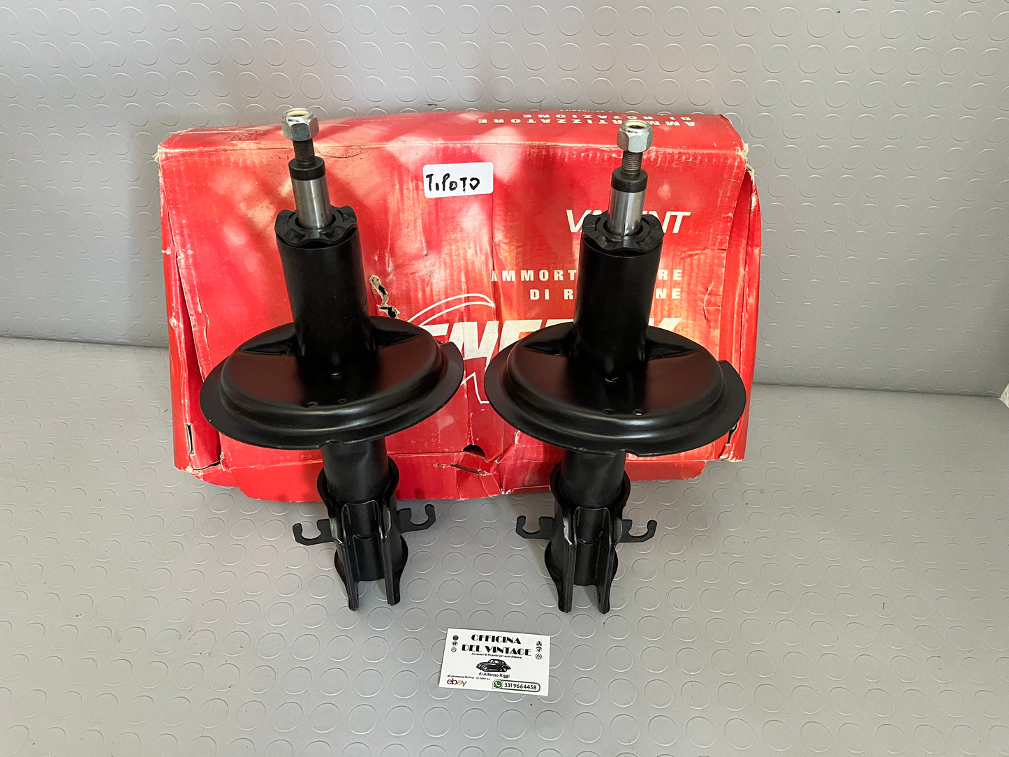 COPPIA AMMORTIZZATORI ANT. FIAT TIPO TD 16V  TEMPRA/DEDRA T.T. ANTERIORI (FI317)