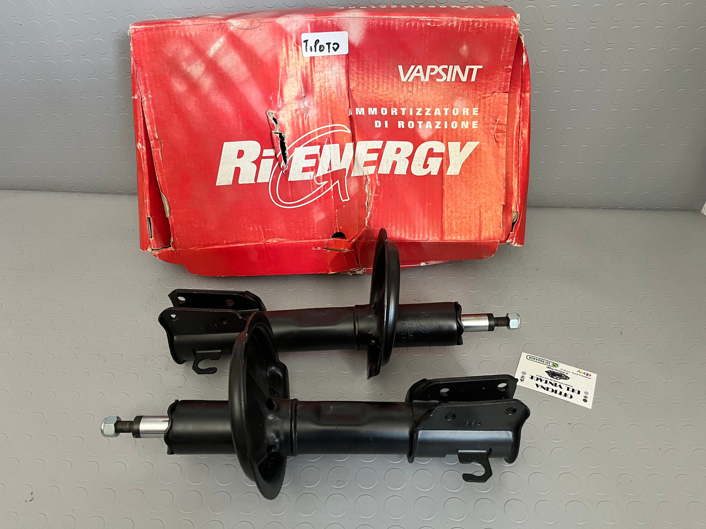 COPPIA AMMORTIZZATORI ANT. FIAT TIPO TD 16V  TEMPRA/DEDRA T.T. ANTERIORI (FI317)