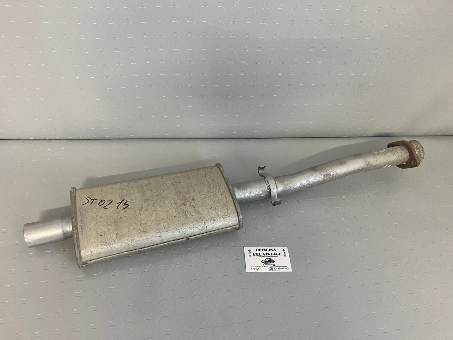 Marmitta Scarico  Silenziatore Centrale Seat Ibiza I Serie  - ST0215