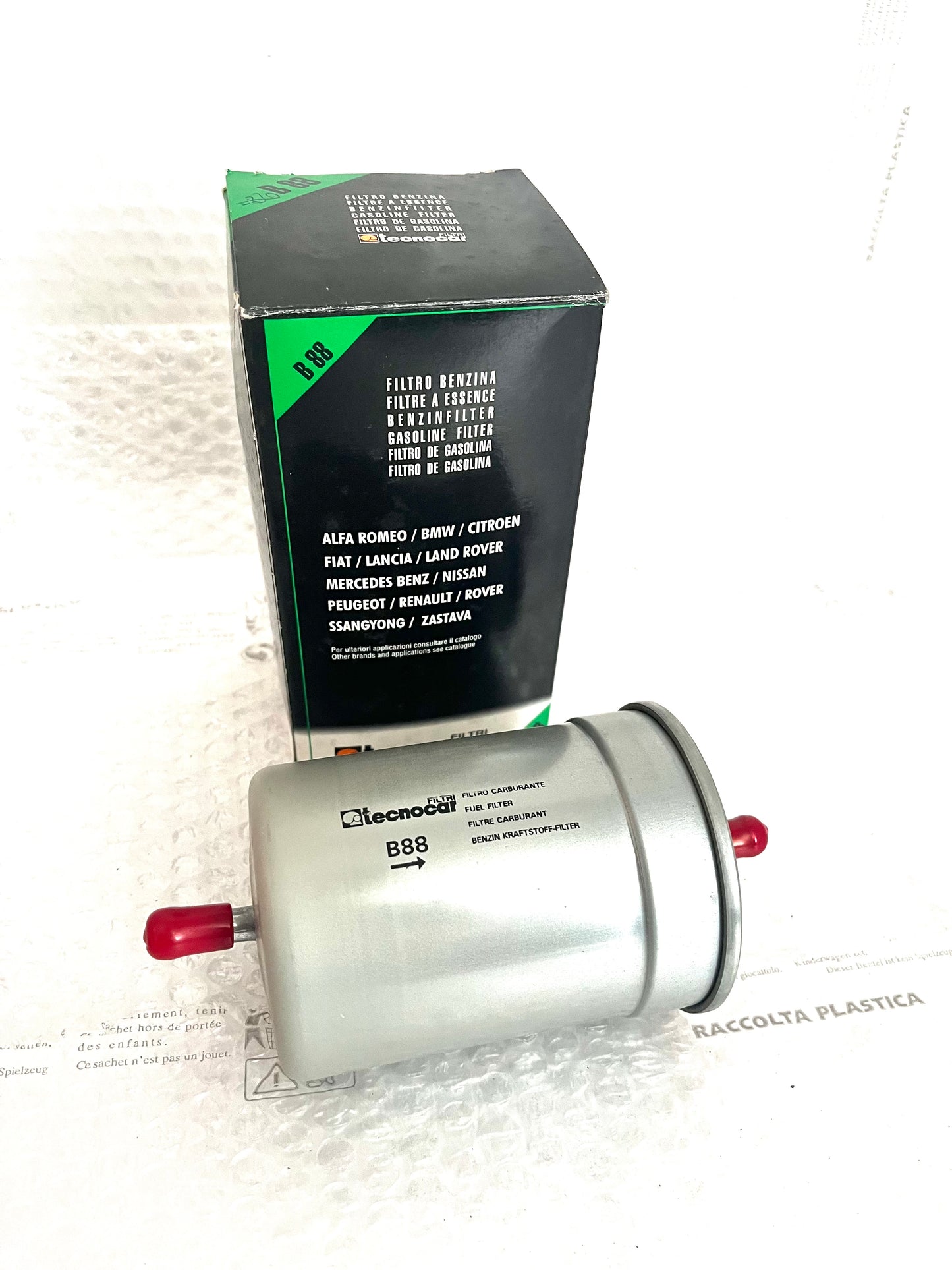 Filtro Benzina Tecnocar B88 ALFA 6/75/164 Alfetta - Giulietta - Spider