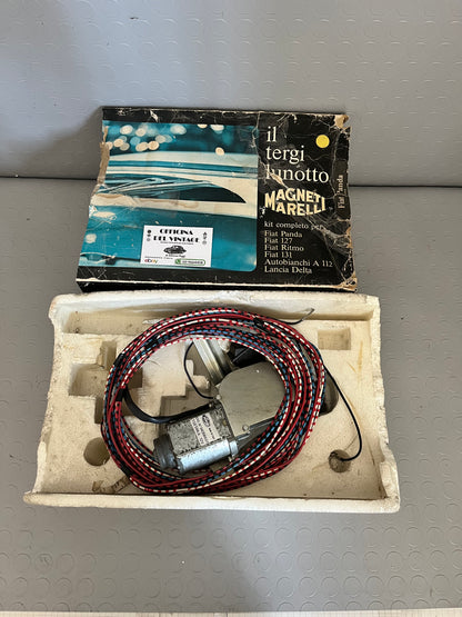 Tergilunotto Completo Di Impianto E Pulsante Marelli Fiat 127/Panda/A112/Delta