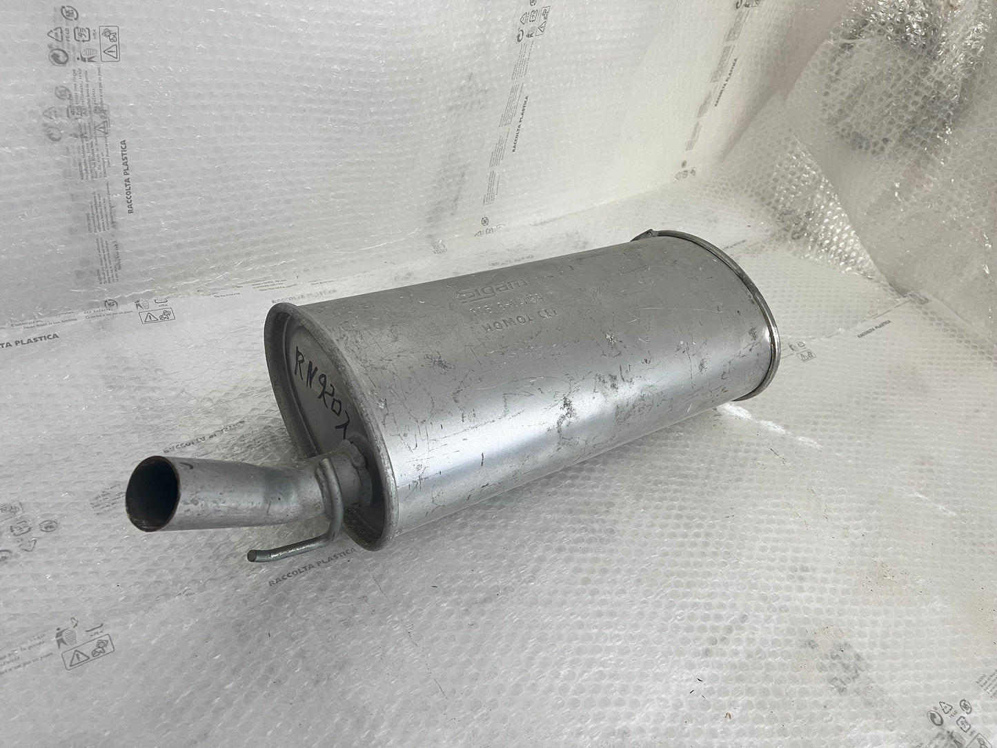 Marmitta Scarico Silenziatore Sigam RN9207 - RENAULT SUPER 5 - Da 1.0 A 1.6