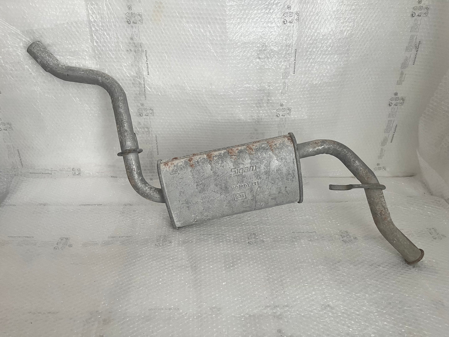 MARMITTA POSTERIORE PER FIAT UNO 60 1.1 DAL 1985 AL 1989 SIGAM FA11407