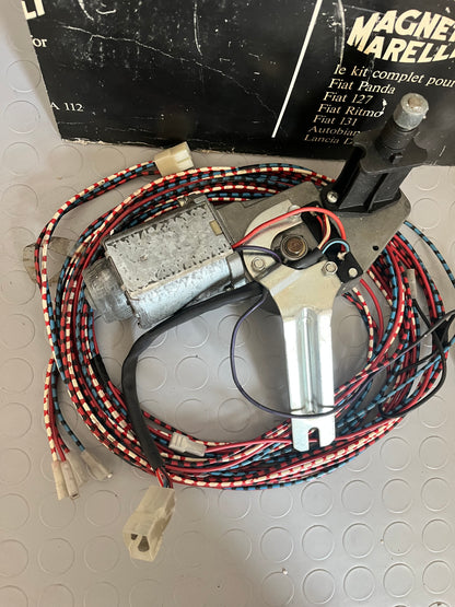 Tergilunotto Completo Di Impianto E Pulsante Marelli Fiat 127/Panda/A112/Delta
