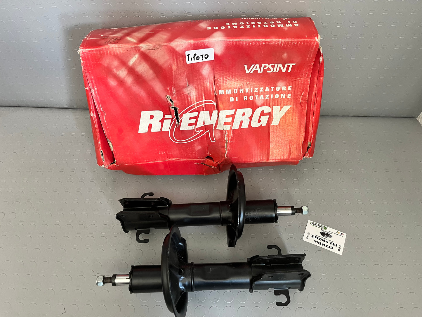 COPPIA AMMORTIZZATORI ANT. FIAT TIPO TD 16V  TEMPRA/DEDRA T.T. ANTERIORI (FI317)